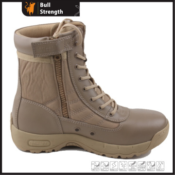 Desert Leather Safety Boots with Rubber Sole (Sn5312)